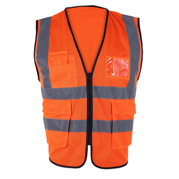 ANSI/ISEA Class 2 Breathable Road Work Safety Vest